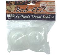Beadsmith BOB3-R - Lot de bobines de fils sans nœuds, 6,3 cm, 8-pack