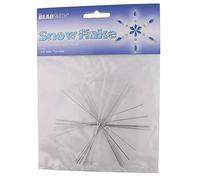 Beadsmith Forme Flocon Fil métal - Projet Perles Amusant 11,4 cm