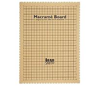 BeadSmith Grande planche en macramé pour tressage 35,6 x 25,4 cm