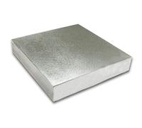 Beadsmith Lot Bloc Banc en Acier en métal 4 x 4 x .5-inch