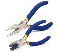 Beadsmith Lot de 2 pinces professionnelles pour la fabrication de bijoux et la confection de fils