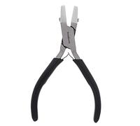 Beadsmith Nylon Jaw Pliers, Chain Nose with Black Handle, 4.75 inches Long