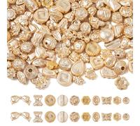 Beadthoven Perles acryliques nacrées opaques de formes mixtes pour la fabrication de bijoux, bracelets, boucles d'oreilles, 100 g