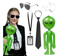 Beafaeur Agent Costume Accessoires, Men In Black Deguisement Agent Secret