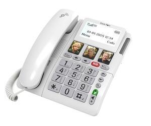 Beafon Bea-fon ML10 LTE Téléphone de bureau 4G avec bracelet SOS sans verrouillage SIM, sans marque Blanc