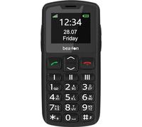 Beafon, SL230 Silver Line Téléphone Portable pour Seniors avec Bouton d'appel d'urgence, téléphone Portable à Touches, écran intérieur Couleur 1,8" (4,52 cm)