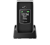 Beafon, SL605 Silverline Téléphone Portable à Rabat pour Seniors avec Bouton d'appel d'urgence SOS, téléphone Portable, Touches de téléphone Portable, écran intérieur Couleur 2,4" (6,09 cm) / écran