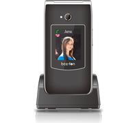 Beafon SL645 LTE 4G argent-noir (2025) téléphone portable, Couleur:Noir