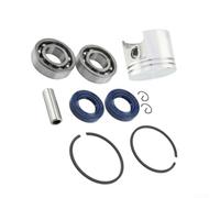 BeaFor Joint d'huile de piston 37 mm pour kit de bague pour tronçonneuse MS170 017 partie 11300302000 1130 030 2000 avec broches circlips BeaFor Anneaux et anneaux