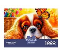 Beagle 1000 Pièces Chien Animal de Compagnie Puzzle Adulte Difficile Jeu Éducatif Défi Jouet Divertissement Classique pour Adultes Et Enfants À Partir De 6 Ans Jeu pour Toute La Famille Cadeaux