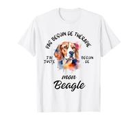 Beagle Cadeau Humour Chien Beagle Femme Homme T-Shirt
