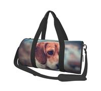 Beagle Chiot Chiens Animaux Beagle, Sac de Voyage de Grande capacité, Sac à Main Rond, Sac de Voyage de Sport, fourre-Tout, Sac de Fitness