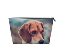 Beagle Chiot Chiens Animaux Beagle, Trousse de Toilette Trousse de Maquillage Sac à cosmétiques Trousse de Toilette de Voyage Portable