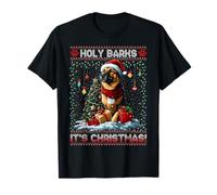 Beagle Christmas Tree Lights Decorations Dog Lover Xmas T-Shirt