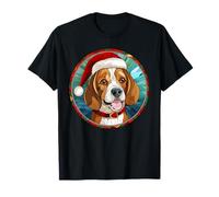 Beagle Décoration de Noël en Verre teinté Motif Chien Maman Papa T-Shirt