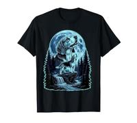 Beagle Dog Howling to The Moon Funny Meme 90's Men Women T-Shirt