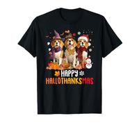 Beagle Dog Noël Joyeux Halloween Thanksgiving T-Shirt