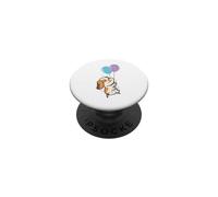 Beagle Dog se Suspend sur Un Ballon PopSockets PopGrip Adhésif