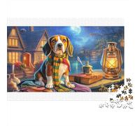 Beagle en Carton 100% recy eagle dans la Cité du Crépuscule, Puzzle de 1000 pièces, Adultes et Enfants, Stimulant et Casse-tête, 70 x 50 cm / 1000 pièces