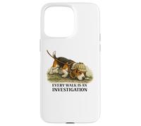 Beagle Every Walk est Une enquête drôle pour Les Amoureux des Chiens Coque pour iPhone 15 Pro Max