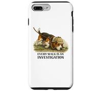 Beagle Every Walk est Une enquête drôle pour Les Amoureux des Chiens Coque pour iPhone 7 Plus/8 Plus