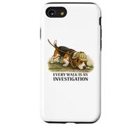 Beagle Every Walk est Une enquête drôle pour Les Amoureux des Chiens Coque pour iPhone SE (2020) / 7/8