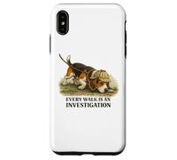 Beagle Every Walk est Une enquête drôle pour Les Amoureux des Chiens Coque pour iPhone XS Max