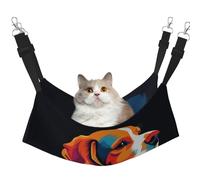 Beagle In The Style Hamac imprimé pour animal domestique - Hamac de couchage pour chats, lapins, furets, chiots, petits animaux