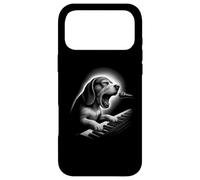 Beagle Jouant Clavier Piano Player Amoureux des Chiens Coque pour iPhone 17 Pro Max