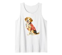 Beagle Mom Love Tatouage Chien Débardeur