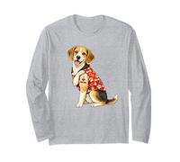 Beagle Mom Love Tatouage Chien Manche Longue