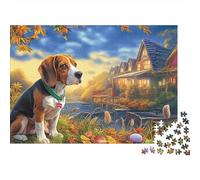 Beagle Puzzle 1000 Pièces - Challenge Zen, Carte Géographique À Assembler, Poster Inclus, Cadeau Éducatif, 38x26cm/1000pcs