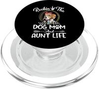 Beagle Rocking The Dog Mom and Aunt Life Mothers Day PopSockets PopGrip pour MagSafe