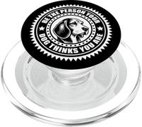 Beagle - Soyez la personne que votre chien pense que vous êtes - sur la poitrine PopSockets PopGrip pour MagSafe