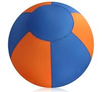 BEAHING Balle de Berger en PVC de 18 Pouces pour Chiens avec Housse en Polyester à Fermeture éclair - Jouet interactif résistant aux Rayures pour Chiens, Chevaux, Moutons, Jeu en Plein air