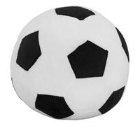 BEAHING Balles de Football Rondes pour Chiens, 7 Pouces, Noires et Blanches, Jouet interactif à rapporter, balles polyvalentes pour Enfants et Enfants