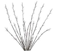 BEAHING Branches de Saule artificielles, 2 Lots de 6 pièces, réalistes, 28 Pouces, Bricolage décoratif pour Vases, Accessoire Mariage