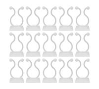 BEAHING Clips de fixation murale pour plantes grimpantes, 100 pièces, crochet collant pour fixation de vignes murales invisibles, fixateur plantes grimpantes, clips support crochet auto-adhésifs