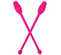 BEAHING Clubs de bâtons de Gymnastique Rythmique 2 pièces : Outil d'équipement d'entraînement Longueur 13, 78 pour la Pratique la Gymnastique