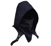 BEAHING Cyber Cowl Hood Écharpe Taille Unique Assassin Costume Médiéval Hommes - Cache-Cou d'hiver Unisexe Cape Chapeau pour Halloween Cosplay Usage Quotidien Ghostface