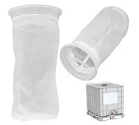 BEAHING Filtre de Baril de Pluie 2 pièces, Filtre d'écran Baril Pluie en Nylon Lavable, Eau Remplacement réutilisable en Maille, écran