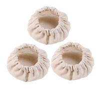 BEAHING Housse en Tissu réutilisable pour Pot de démarrage en Coton et Lin, 3 pièces, 3, 74 Pouces pour Bouche de Pot à 4 Pouces