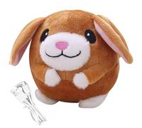 BEAHING Jouet de Chien en Mouvement rebondissant Sound Interactive Dog Toys USB Rechargable Chien Boule Active Cartoon Dog Self Moving Dog Ball Wasable Giggle Ball for Dog Style 2 Chien Boule Active