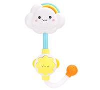 BEAHING Jouet de Douche de bébé, Jouet Douche à Jet d'eau Bain, Joli Robinet d'eau Arc-en-Ciel Nuage pour Enfants en Bas âge, Amusant à l'heure du Bain