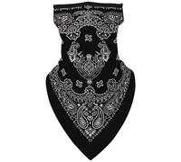 BEAHING Masque facial UV, masque de visage Gater couvre-bandanas pour hommes femmes Été écharpe UV respirant