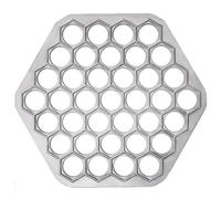 BEAHING Moule de boulettes Russes des raviolis Ravioli, 9,8 Pouces 37 Trous en Aluminium Alloy Dumpling Maker Maker Maker Machine Ravioli Moule, Style 2