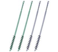 BEAHING Nettoyer de Machine à Laver, Brosse de Nettoyage la Machine à Laver 4pcs, Brosse lessive Flexible en Nylon, pour Les Tambours