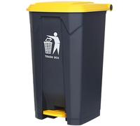 BEAHING Pédale bac 20L Grande poubelle avec bac à déchets épais de couvercle avec une poubelle intégrée poubelle pour la poubelle pour le bureau de cuisine de 5,7x11x11 pouces, poubelle à ordures