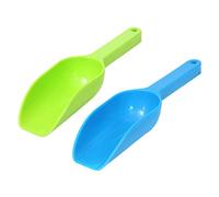 BEAHING Pelles à Sable pour Enfants, pelles à Neige de Plage en Plastique avec poignée, Jouets Creuser pour garçons et Filles, 2 pièces de Couleur aléatoire, Sable pour Enfants