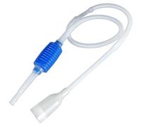 BEAHING Pompe de Transfert d'eau, Siphon d'aquarium, Pompe à Siphon Manuelle de 5 Pieds, Nettoyeur Gravier à Vide Aquarium Idéal pour Le Nettoyage et l'évolution l'eau en Minutes, Nettoyer pêche